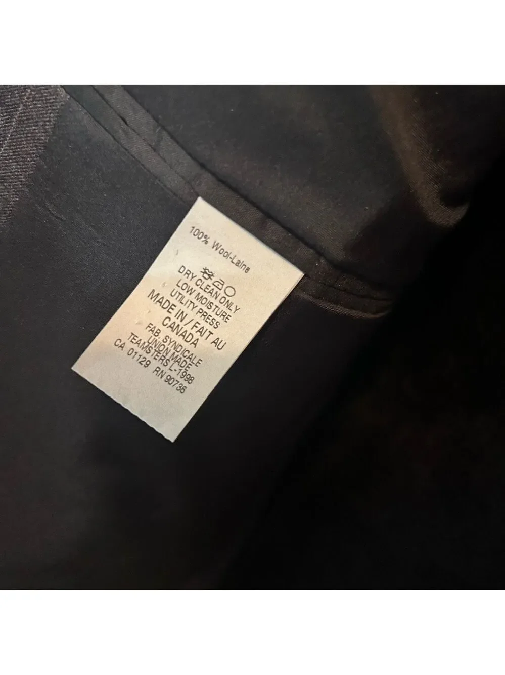 Lauren Ralph Lauren Green Label Men’s Pinstripe Sports Coat Blazer Gray 46R